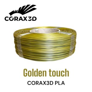 Corax3D PLA - 1.75mm - Golden touch, 1kg - Refill
