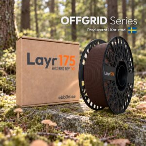 Layr175 Burnt Timber Brown, 1.75mm, 1000 g
