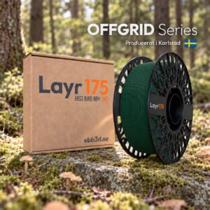 Layr175  Inch Bag Green, 1.75mm, 1000 g