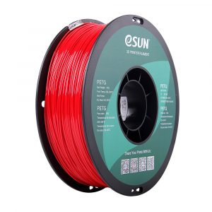 eSUN PETG filament,1.75mm,fire engine red,1kg