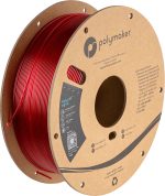 PolyMaker PolyLite Translucent PETG red , 1,75mm 1000g