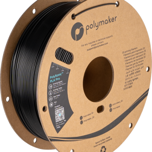 Polymaker PolySonic PLA Pro - High Speed Tough PLA Black - 1000g