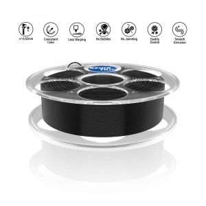 Azurefilm ABS-Plus Black, 1.75mm, 1000 gram