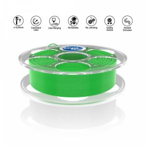 Azurefilm PLA Light Green, 1.75mm, 1000 gram