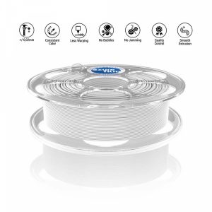 Azurefilm PLA Filament White - 1,75mm, 1000 gram