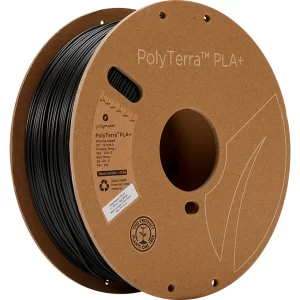 PolyMaker PolyTerra PLA+ Black 1,75mm 1000g