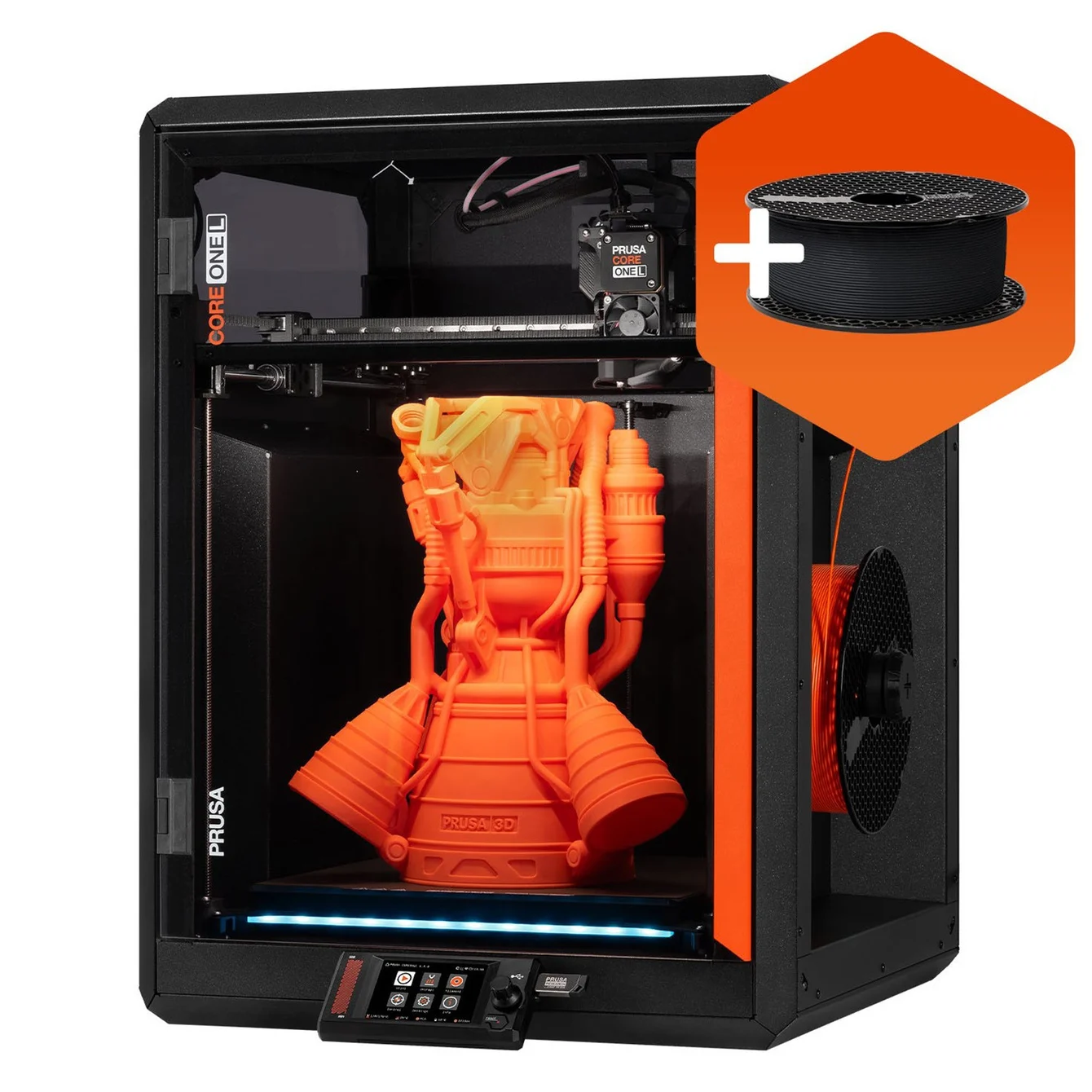 Original Prusa CORE One L – stor sluten CoreXY 3D-skrivare