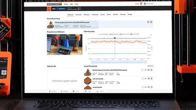 Prusa Connect till Original Prusa CORE One L