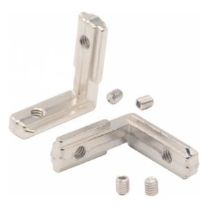 T-Slot L-stöd för 20-profil med M5 skruv