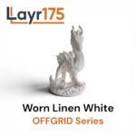 Layr175 Worn Linen White, 1.75mm, 1000 g - Bild 2